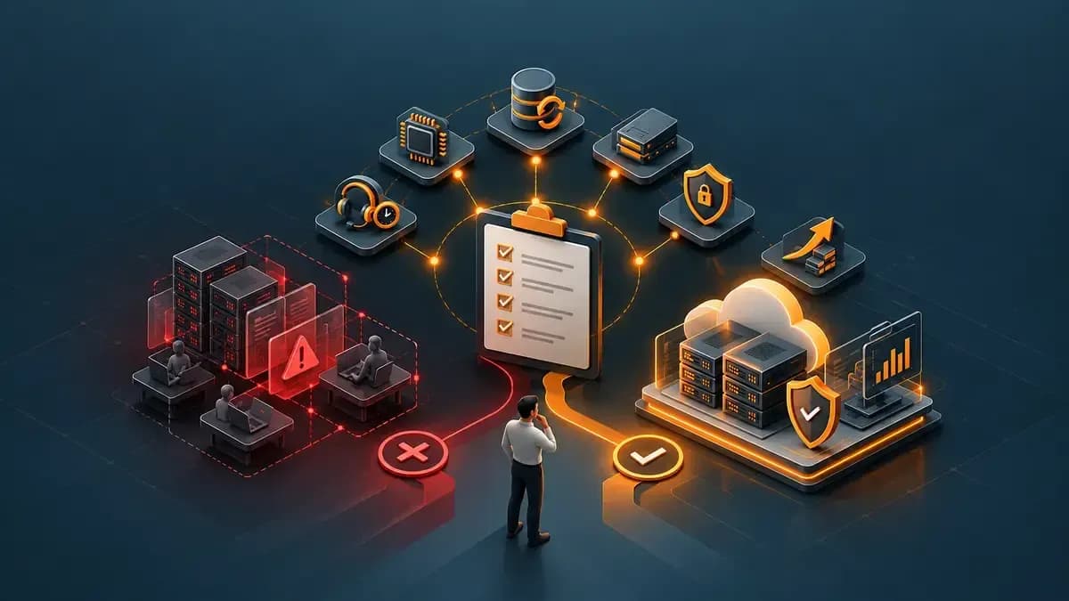VPS seçerken dikkat edilmesi gereken 5 kriter: kaynak tahsisi, disk teknolojisi, yedekleme, destek ve ölçeklenebilirlik